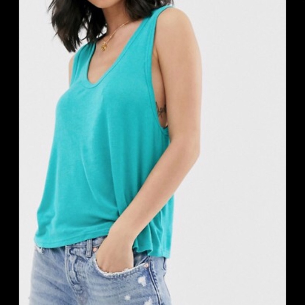 Free People Take The Plunge Tank Top